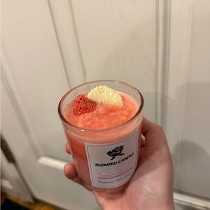 Homemade candle by me